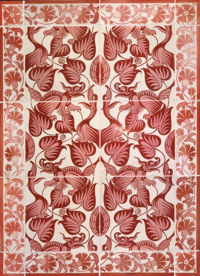 Panneau de carreaux à motif répétitif d